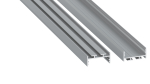 Profile LUMINES type aria silver anodized 6,17 m